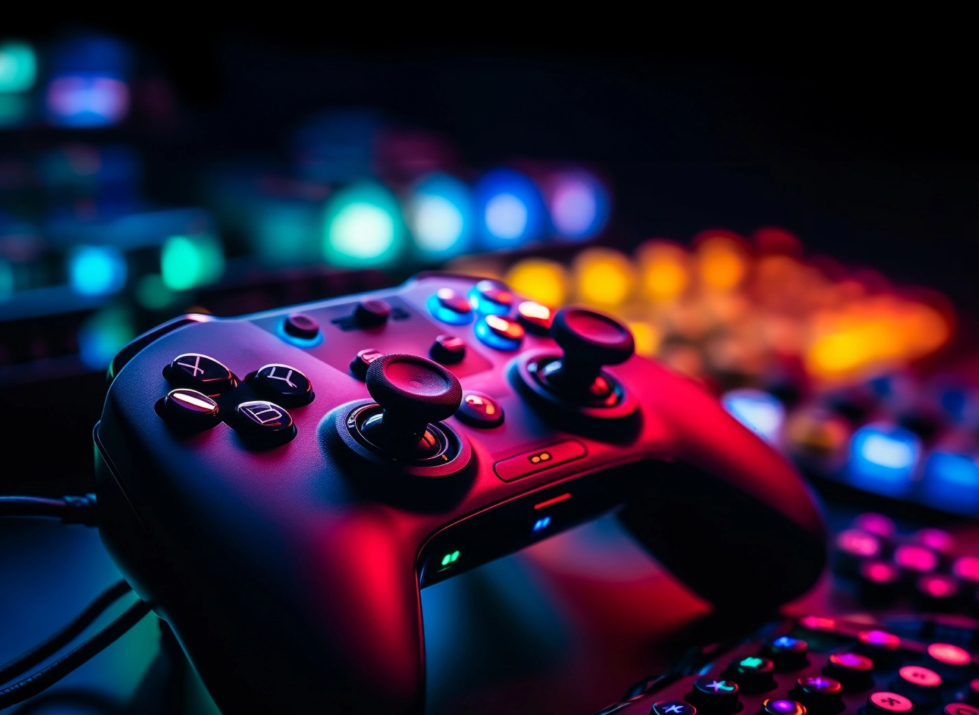 Joystick from a tournament